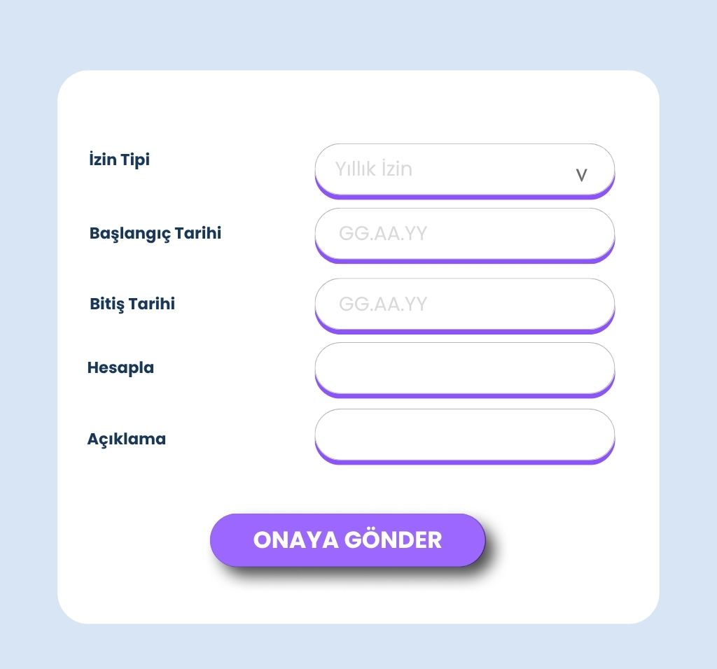 İzin talebi oluşturma görseli