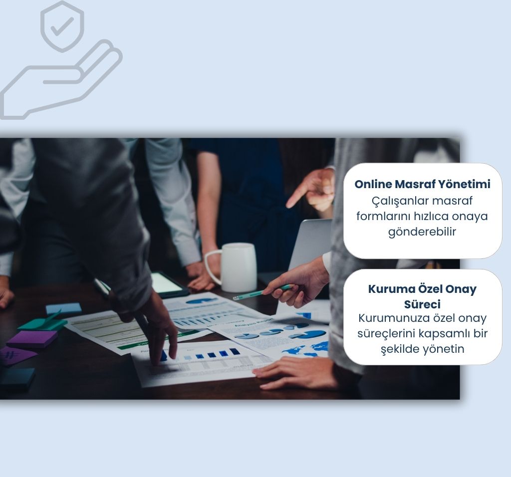Online masraf yönetimi görseli